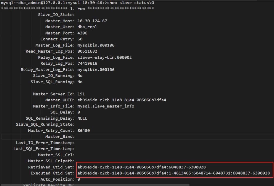 GTID复制错误的修复_经验分享_06