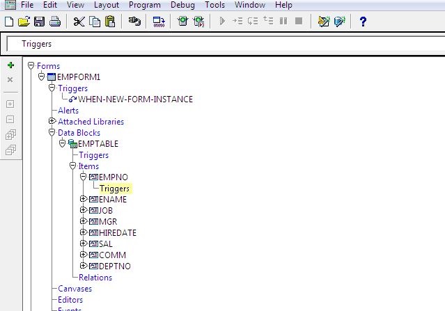 Learn How To Create Trigger In Oracle Forms_Oracle_07