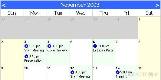 ASP.NET 事件日历(Event Calendar)_IT业界_02