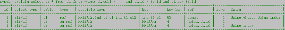 SQL优化（三）—— 索引、explain分析_数据库_13