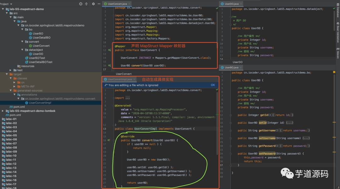 芋道 Spring Boot 对象转换 MapStruct 入门_java_02