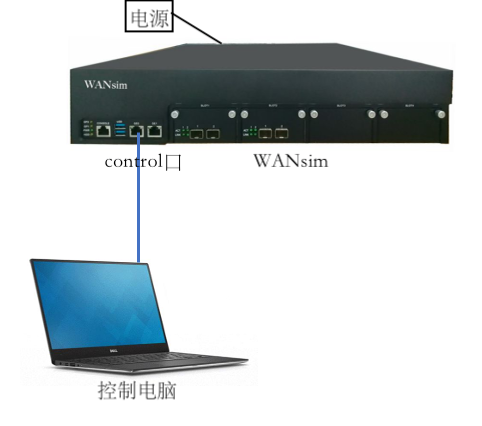 如何访问网络损伤仪WANsim的控制界面_谷歌浏览器