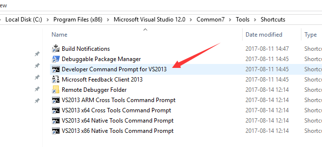 Visual Studio自带的的Developer Command Prompt对话框_wx60fa8681d3732的技术博客_51CTO博客