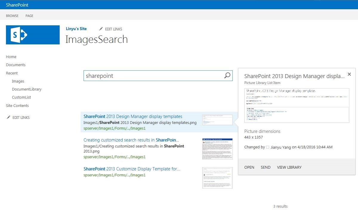 SharePoint 2013 定制搜索显示模板_SharePoint