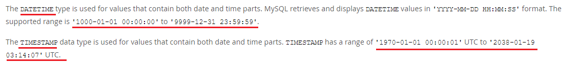 mysql 解决 timestamp 的2038问题_mysql 2038问题