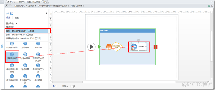 SharePoint 2013 工作流设计之Designer 使用“可视化视图”_SharePoint_06