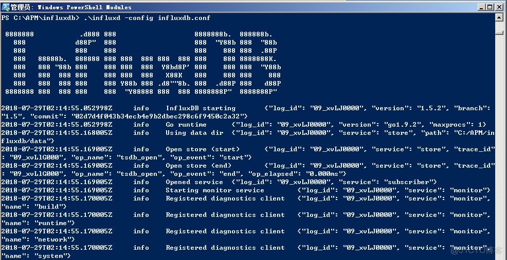 .NET Core微服务之基于App.Metrics+InfluxDB+Grafana实现统一性能监控_分享_04