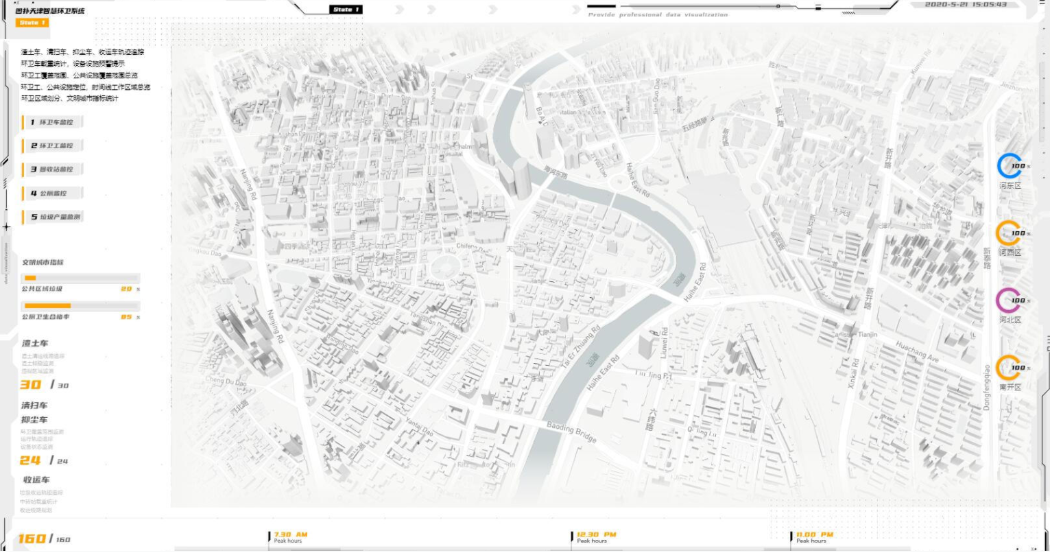 解决智慧城市发展困扰：Web3D智慧环卫GIS系统_智慧环卫