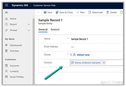 Form Component Control for related entity display on main form - powerapps_microsoft