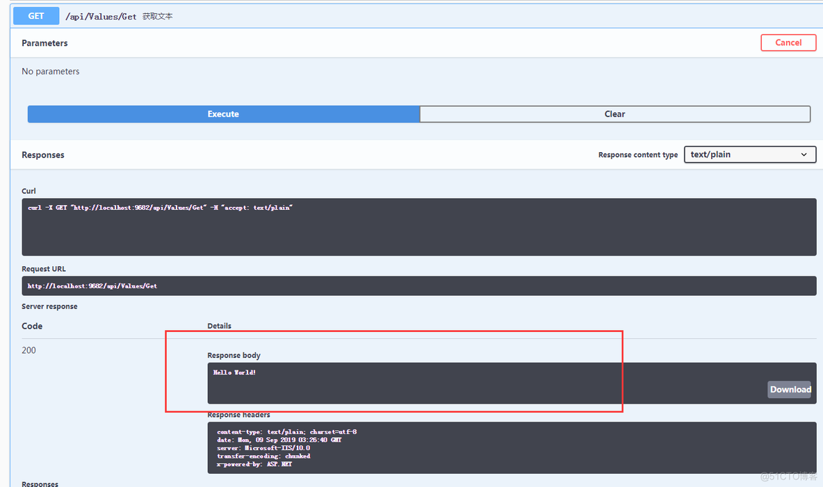 .Net Core WebApi（一）简单创建及使用_WebApi_30