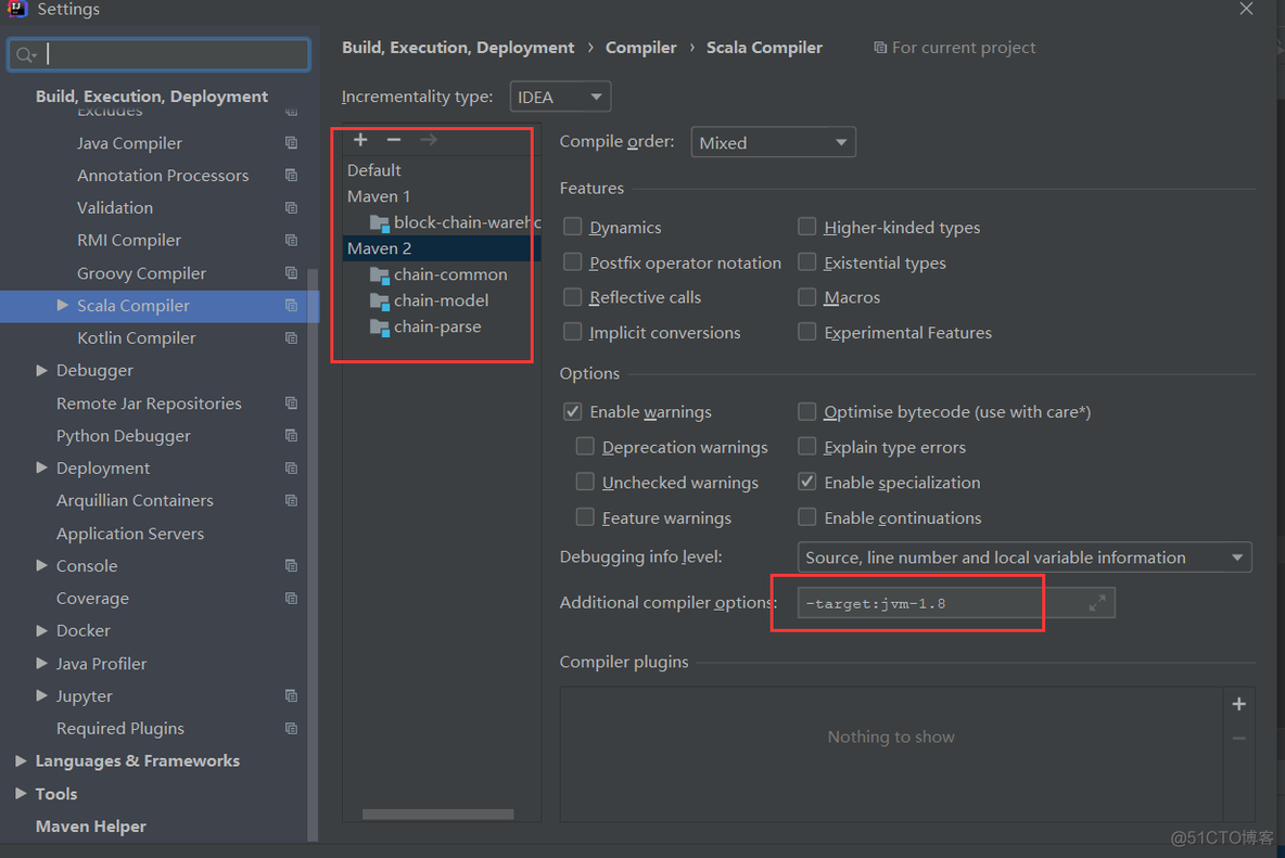 Static methods in interface require -target:jvm-1.8     Web3j.build(httpService)_scala