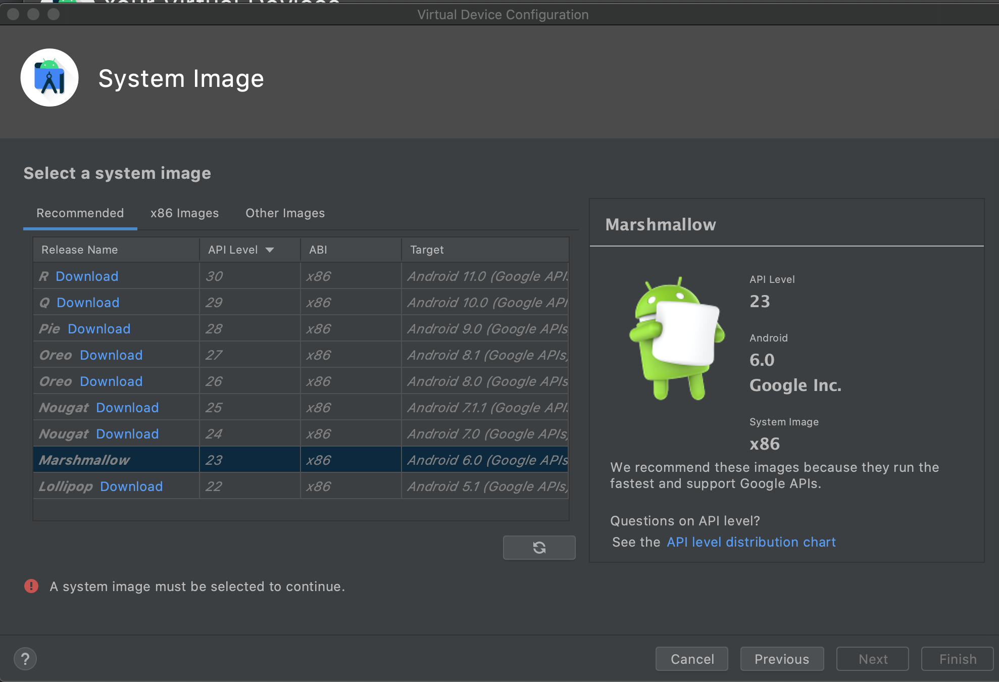 Android Studio: Error running 