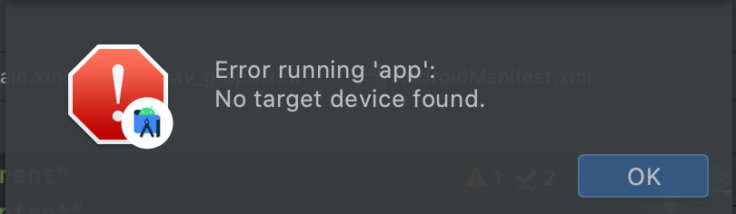 Android Studio: Error running 