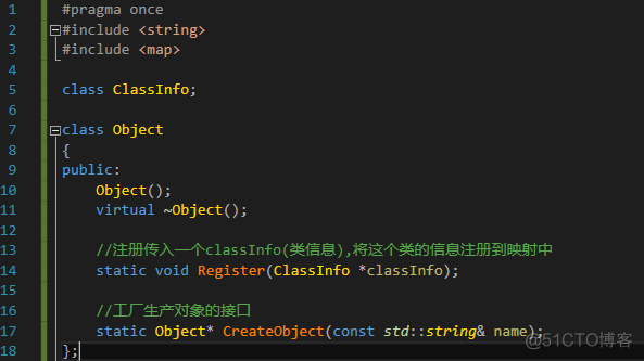 C++反射机制()_#pragma