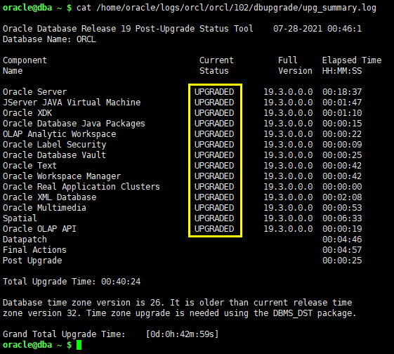 Oracle Upgrade 12c至19c_oracle数据库_49