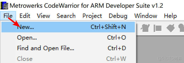 Windows环境下ARM汇编练习环境的搭建（CodeWarrior for ARM Developer Suite）_其他_06