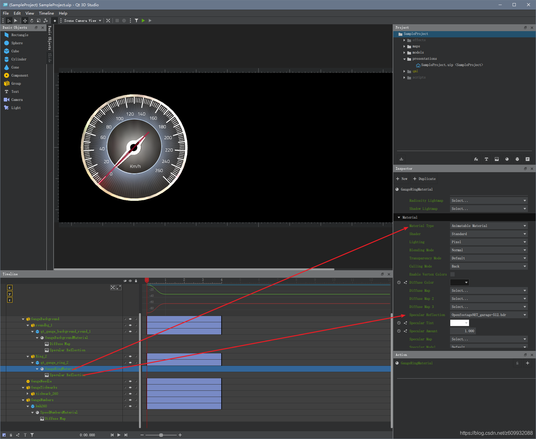 Qt 3D Studio-07-虚拟仪表，示例解析_Dream Life的技术博客_51CTO博客