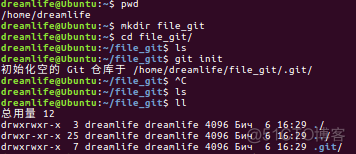 Ubuntu下使用Git_1_init_02