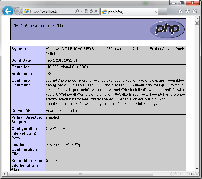 Windows下搭建PHP开发环境_windows_12