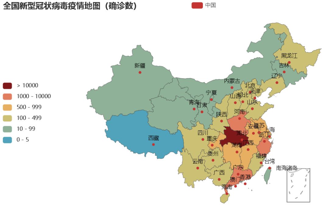 写代码获取全国疫情地图