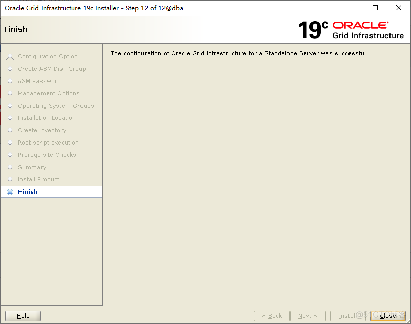 Oracle 19c Standalone Server安装_bash_41