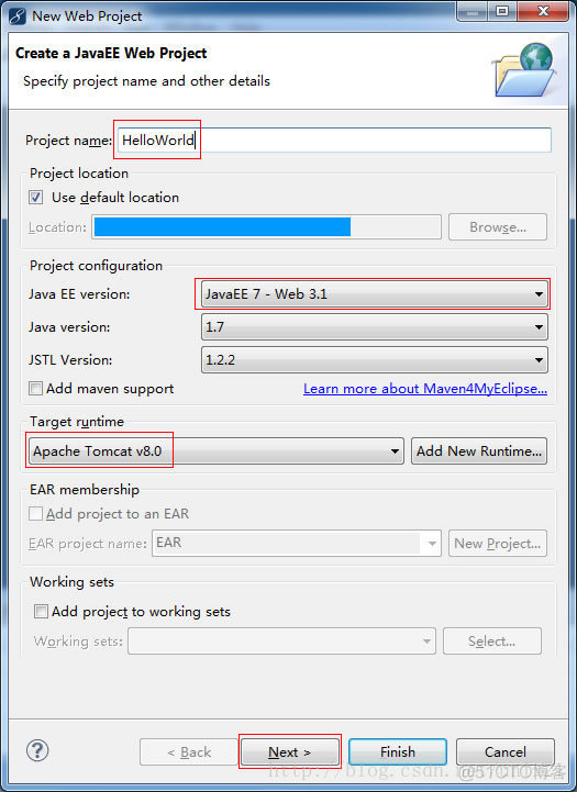 MyEclipse2014配置Tomcat开发JavaWeb程序JSP以及Servlet_编程_13