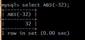 MySql常用函数大全讲解_MySQL