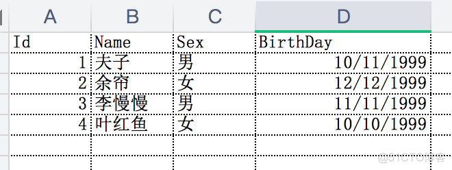 .Net Core Excel导入导出神器Npoi.Mapper_Excel