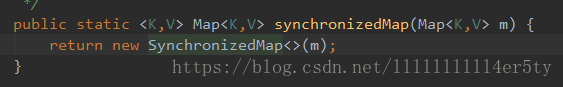 Java Collections.synchronizedMap方法分析_Java