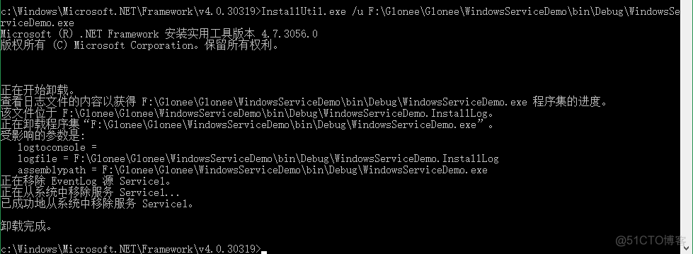 C#使用Windows Service_C#_02