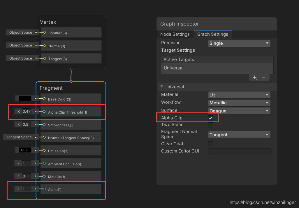 Unity 使用Shader Graph实现物体溶解效果_溶解_09