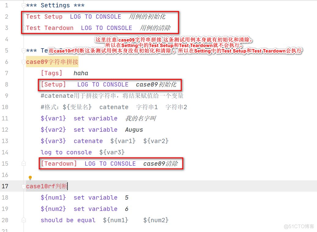 Robot Framework初始化和清除_Robot Framework_03