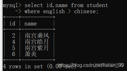 MySQL的select详细介绍_MySQL_10