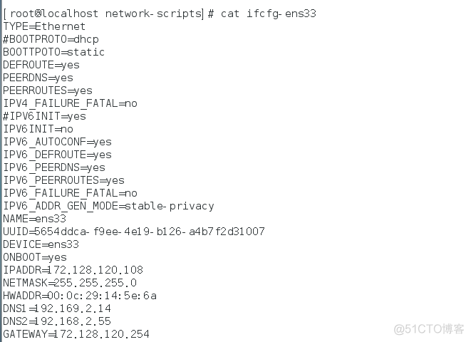 【linux系列】centos7配置桥接模式静态IP_linux_04