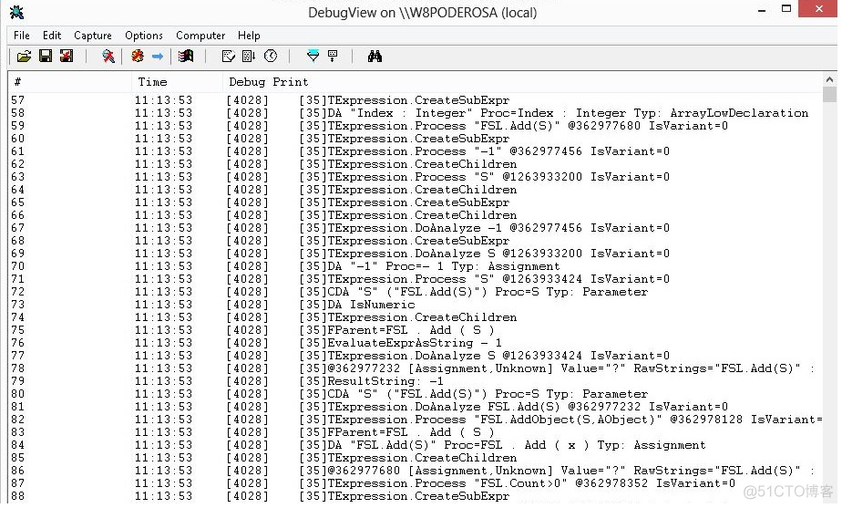 Delphi和OutputDebugString_编程