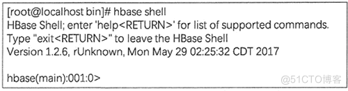 HBase Shell及其常用命令_HBase shell