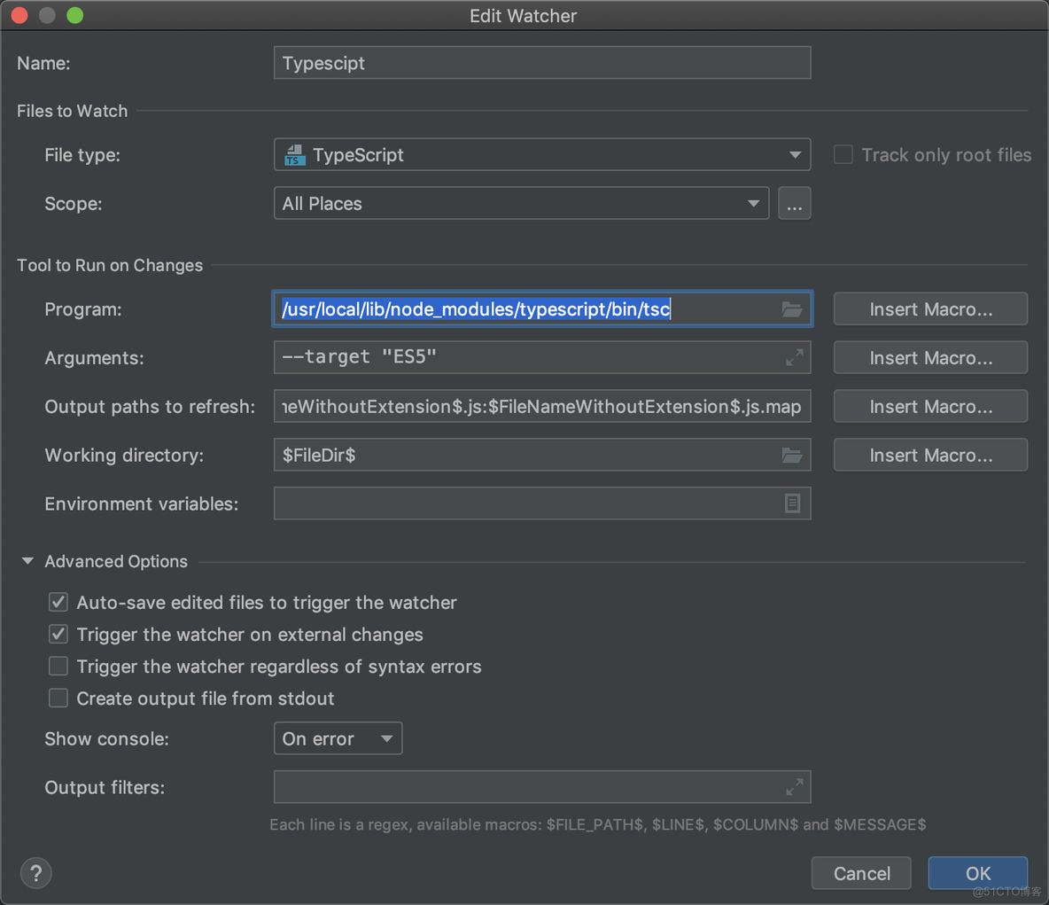 mac下webstorm自动编译typescript配置_typescript_07