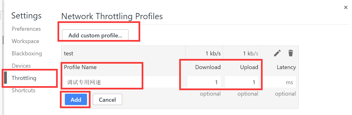 Chrome 调试技巧： 调整网速_java_03