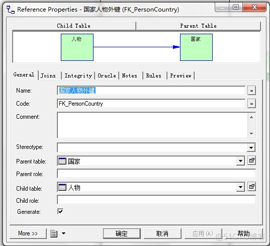 PowerDesigner之PDM(物理概念模型)各种属性建立如PK,AK等_主键_21