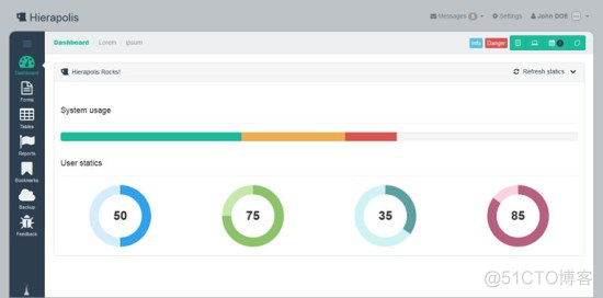 20 个免费的 Bootstrap 的后台管理模板_bootstrap_07