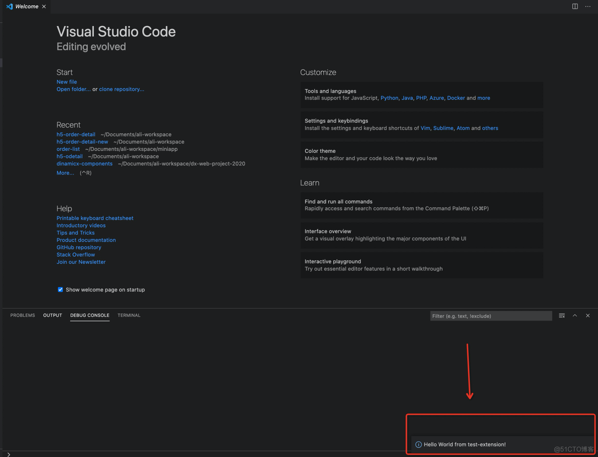 “改造” VS Code 编辑器，一起写个插件吧！_github_12