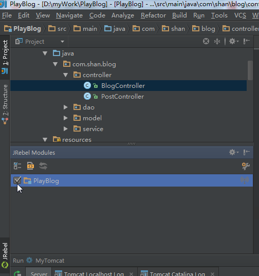 IntelliJ IDEA JRebel Maven Tomcat 实现热部署_xml_02