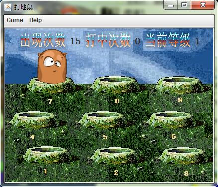 打地鼠_无法显示