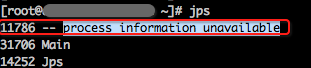 process information unavailable 的解决办法_centos_02