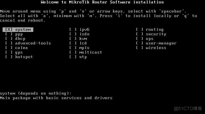 MikroTik RouterOS安装方法收集（转）_安装方法_03