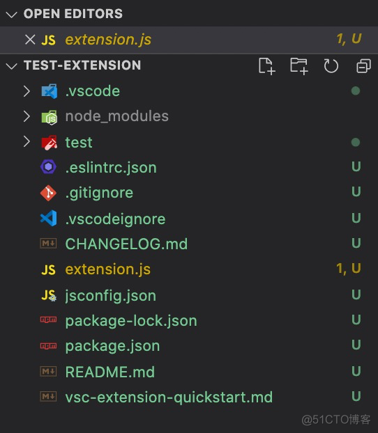 “改造” VS Code 编辑器，一起写个插件吧！_javascript_09