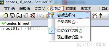 SecureCRT远程连接Linux服务器及相关配置_文件名