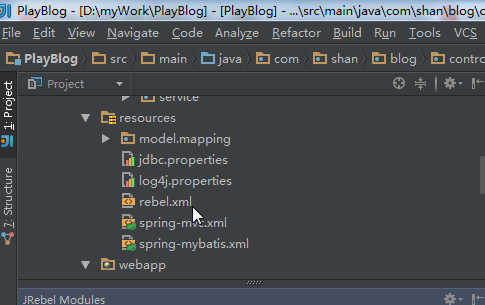 IntelliJ IDEA JRebel Maven Tomcat 实现热部署_刷新页面_03