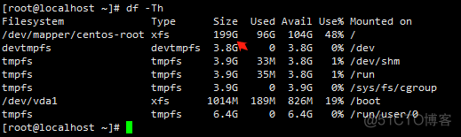 虚拟化下Centos7 扩容根分区_centos_04