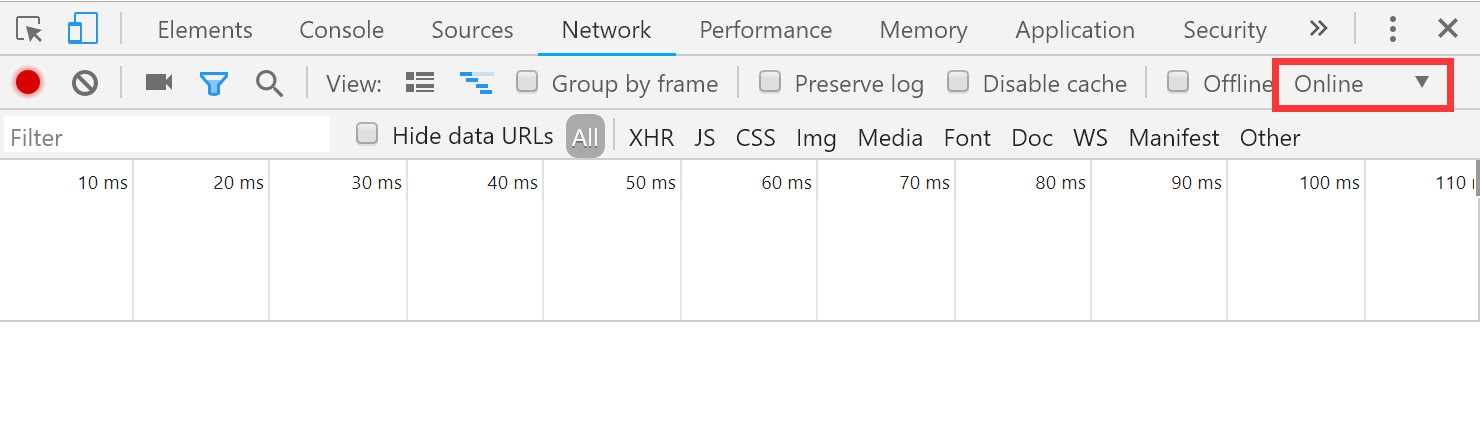 Chrome 调试技巧： 调整网速_java